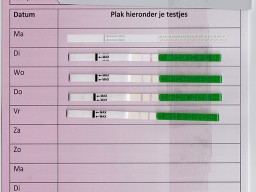 De Sensitest ovulatietestkalender