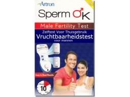 Sperm OK spermatest die de mannelijke vruchtbaarheid checkt.