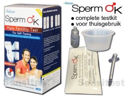 Check je vruchtbaarheid met deze complete Sperm OK kit.